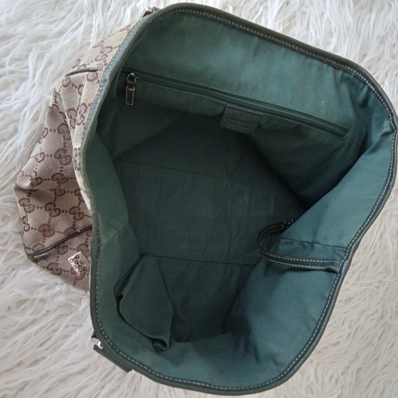Gucci Vintage Authentic Preloved Sherry Line Canvas Tote. - Picture 13 of 16